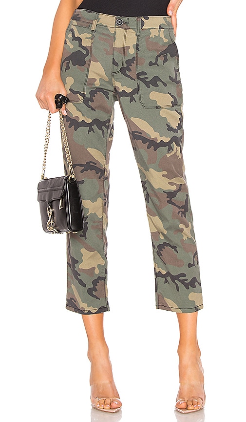 Sanctuary Peace Crop Chino Pant In Love Camo Revolve