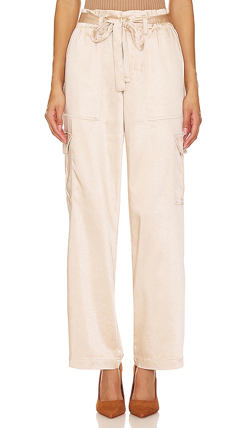 Sanctuary All Tied Up Cargo Pant in Moonlight Beige