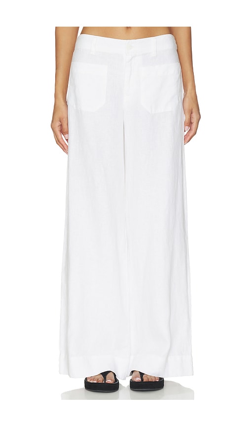 Sanctuary The Linen Marine Wide Leg Pant