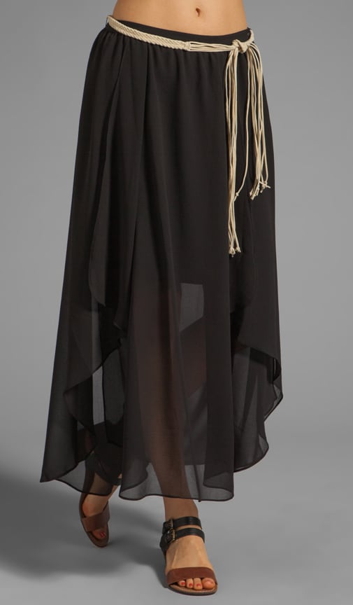 Handkerchief Skirt with Belt