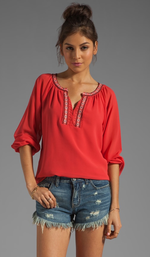 Embroidered Gypsy Top