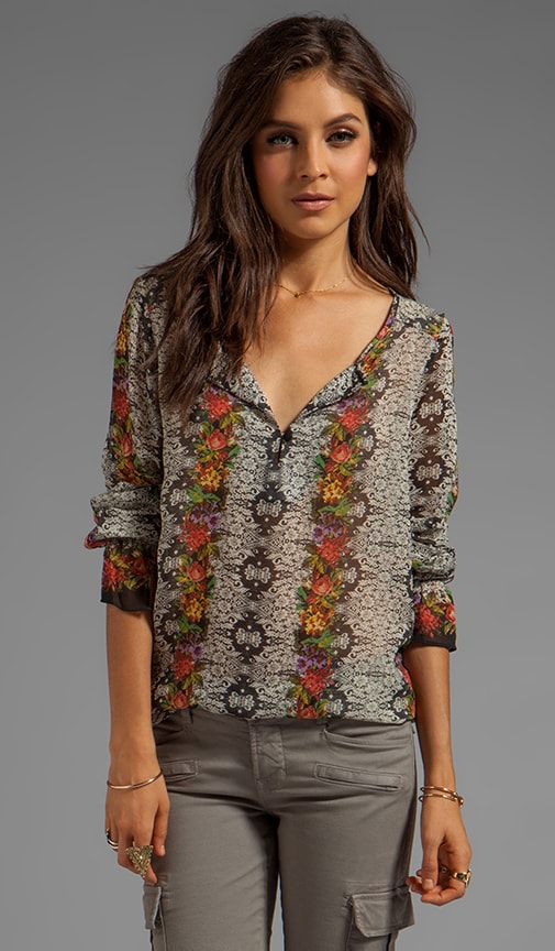Soft Wovens Tapestry Blouse