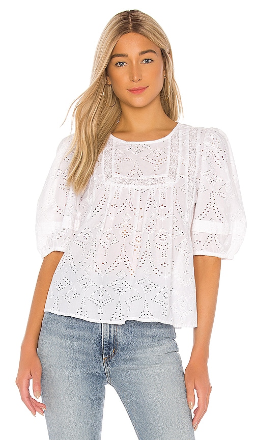 Sanctuary Meadow View Top in White Jasmine | REVOLVE