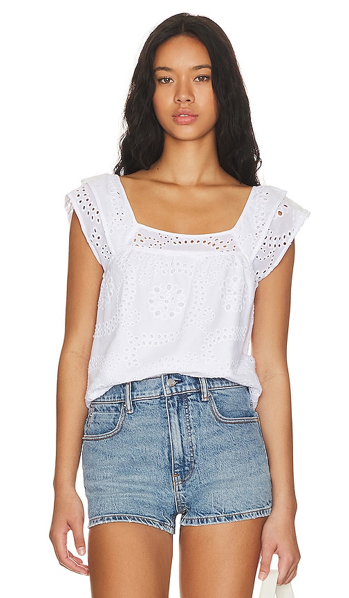 (取寄) サンクチュアリ レディース ソフト ラッフル カミ Sanctuary women Soft Ruffle Cami White Sanctuary Soft Ruffle Cami in White | REVOLVE