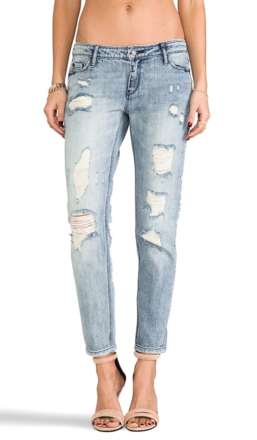 How It Starts Distressed Skinny