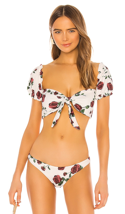 bandeau sarong swimsuit