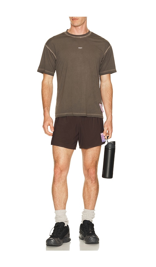  Satisfy Shorts Space-o In Brown. Größe S. Also In Xl. 