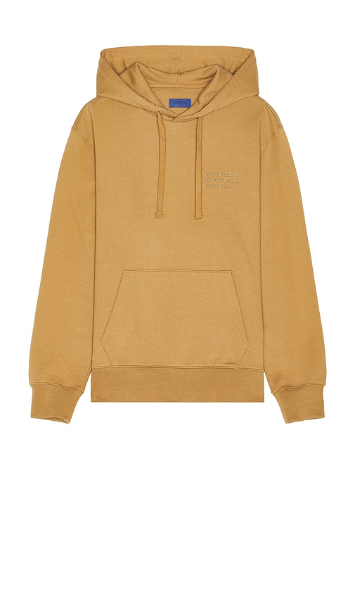 Shop Saturdays Surf Nyc Ditch International Hoodie In Brown