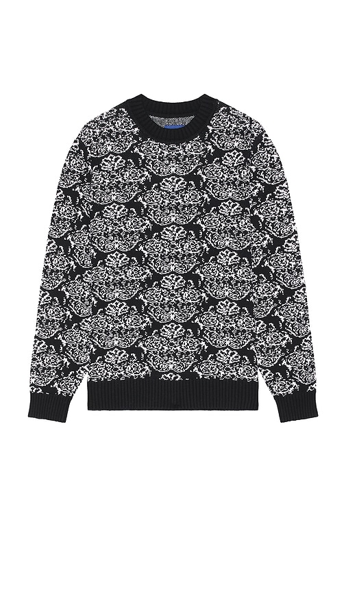 Shop Saturdays Surf Nyc Greg Tapestry Sweater In Black