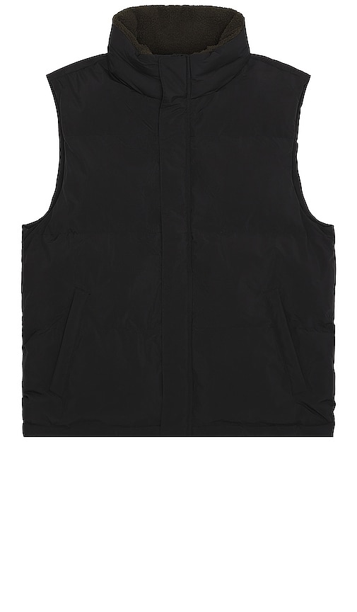 Shop Saturdays Surf Nyc Adachi Puffer Vest In Black