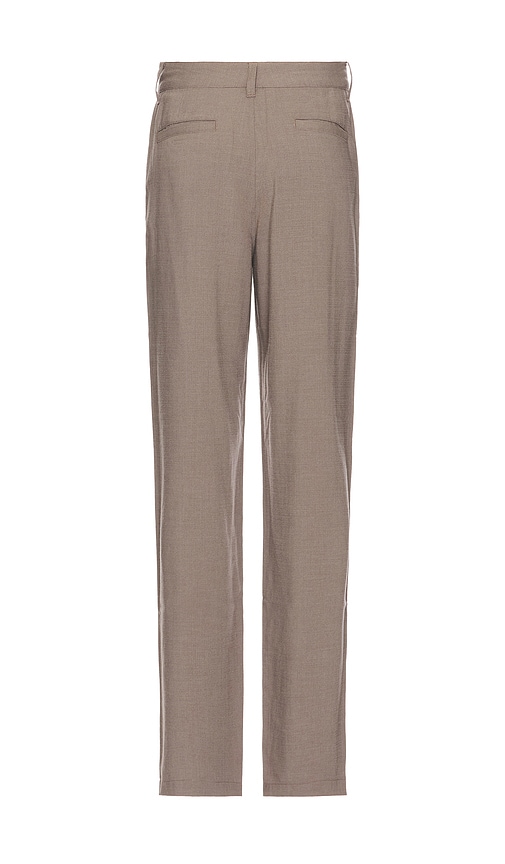 Shop Saturdays Surf Nyc George Wool Gabardine Trouser In Taupe