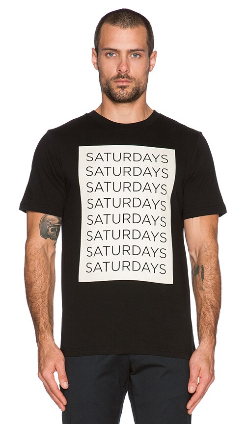 Saturdays Block Tee