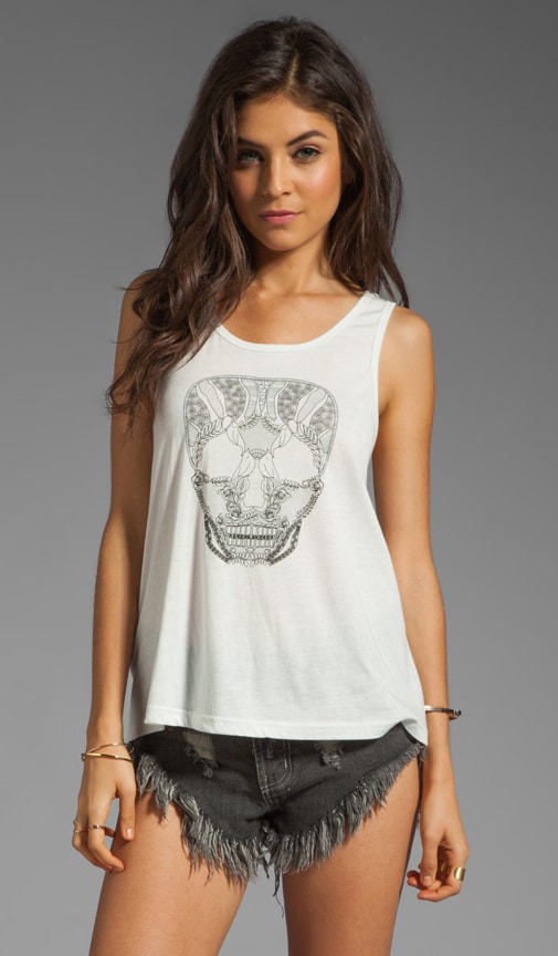 Lace Skull Tank