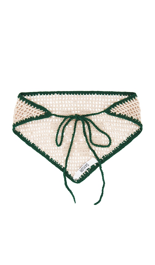  Saylor Stirnband Cody In Cream,green. 