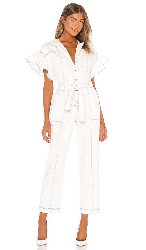 SAYLOR Tatiana Jumpsuit in Ivy | REVOLVE