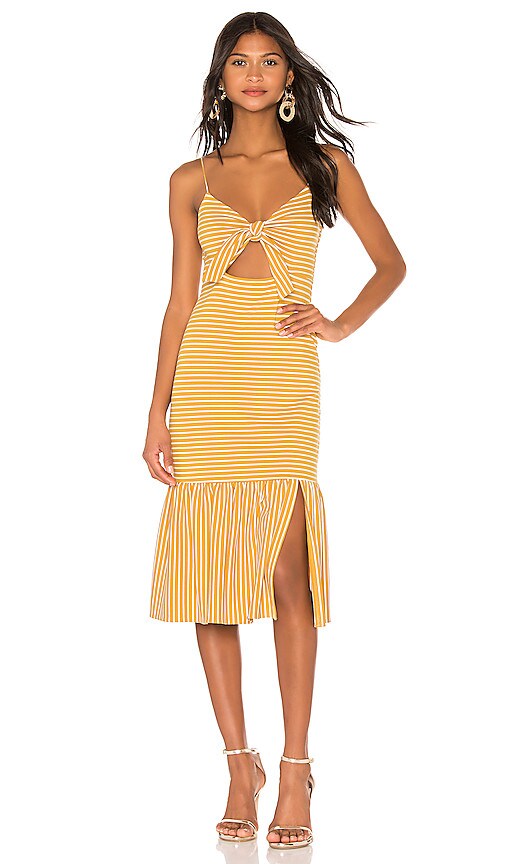 saylor yellow dress