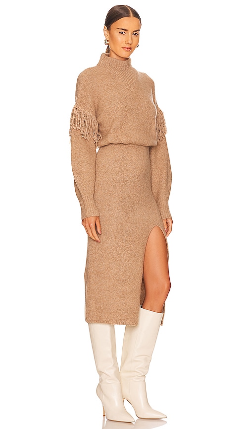 Shop Saylor Angelle Sweater Dress In Oatmeal