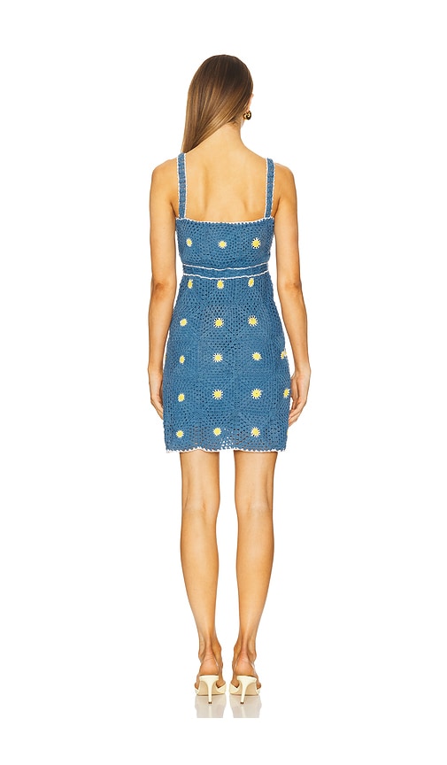  Saylor Aster Dress In Blue. Size S. Also In M, L. 