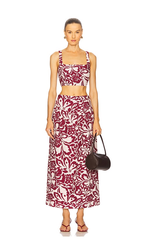 Viv Set in Burgundy. - size XS (also in L, M, S)