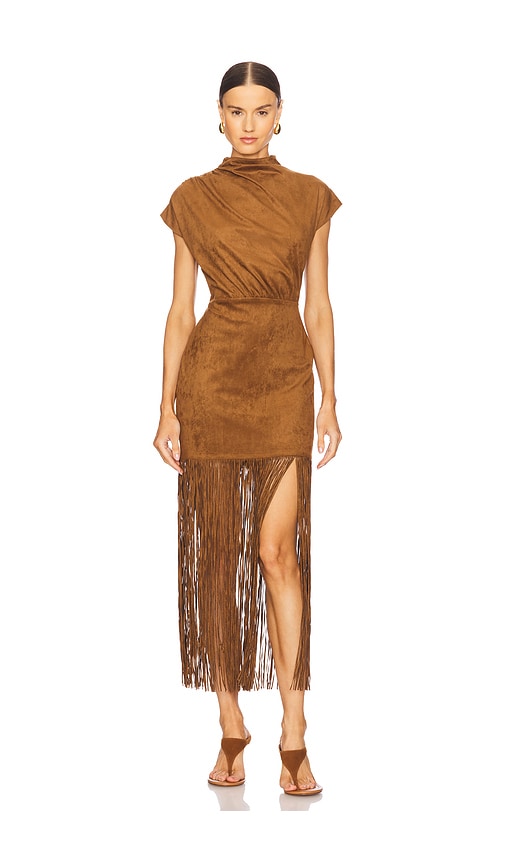 Saylor Astelle Dress In Brown