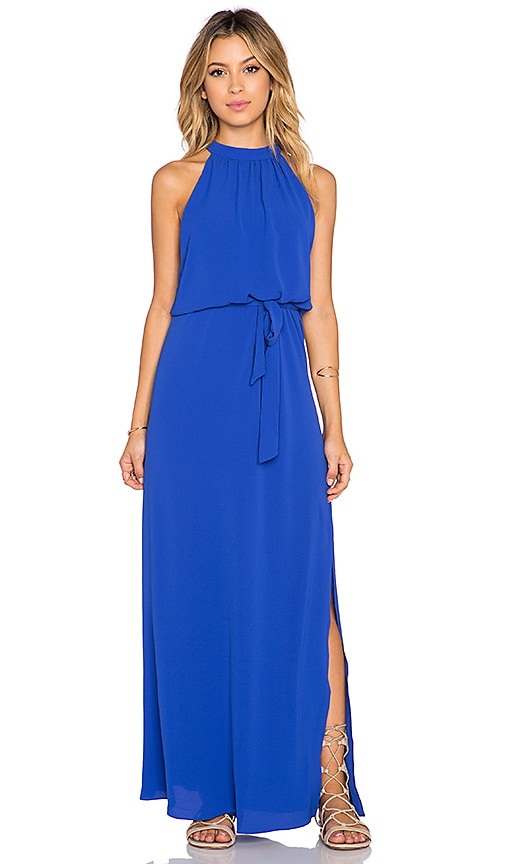 cobalt maxi dress