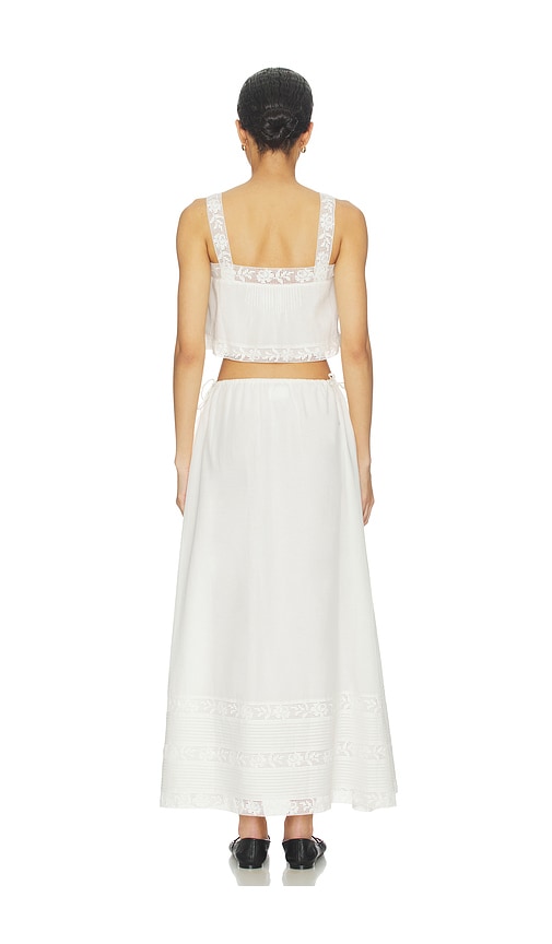  Saylor Kleid Elsie In White. Größe S. Also In Xs, M, L, Xl. 