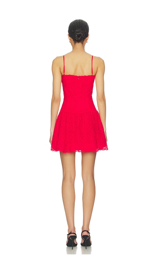  Saylor Gabriele Dress In Red. Size S. Also In Xs, M, L. 