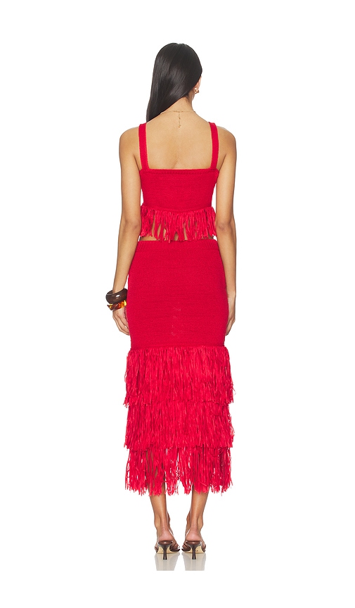  Saylor Shanda Set In Red. Size S. Also In M, L. 