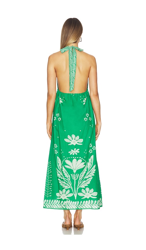 Saylor Kleid Tigris In Green. Größe S. Also In M. 