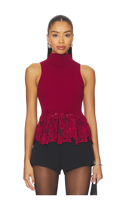 Saylor Chantelle Top In Red
