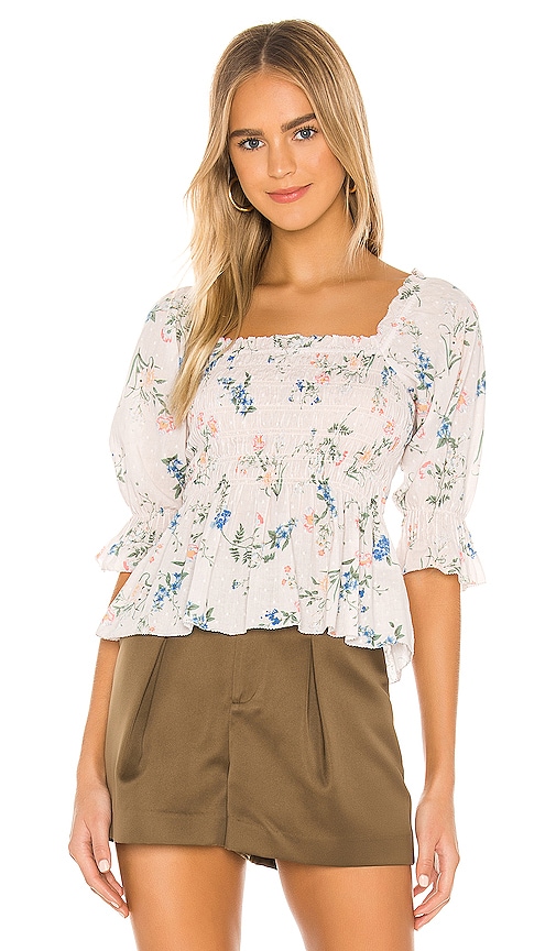 SAYLOR Clover Blouse in Multi | REVOLVE