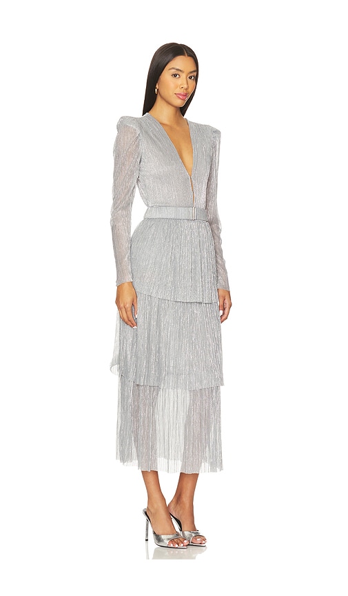 Sabina Musayev Carry Dress In Gray
