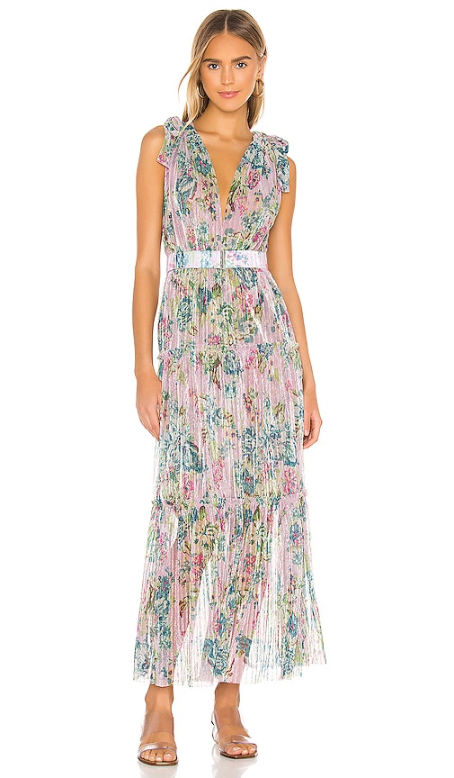 Sabina Musayev Helena Dress in Pink Floral | REVOLVE