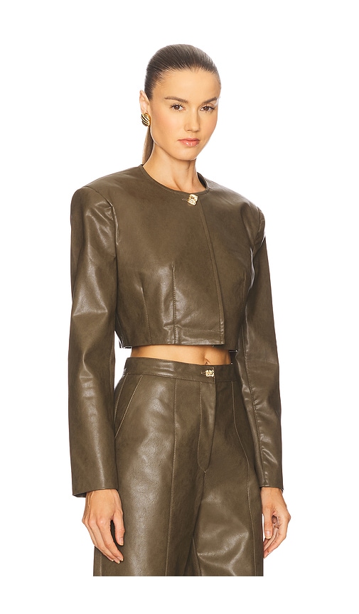 Sabina Musayev Tim Jacket In Brown