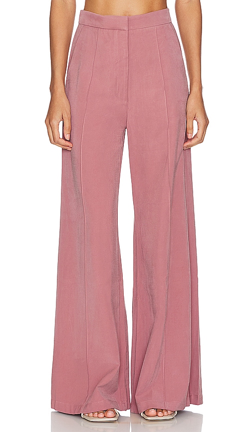 Shop Sabina Musayev Polaris Pants In Ash Rose