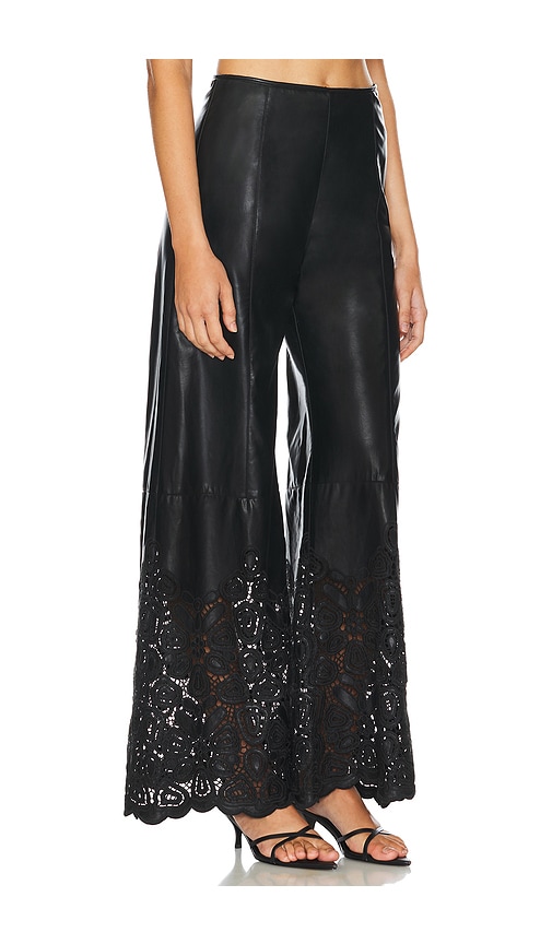 Shop Sabina Musayev Scorpio Pants In 黑色