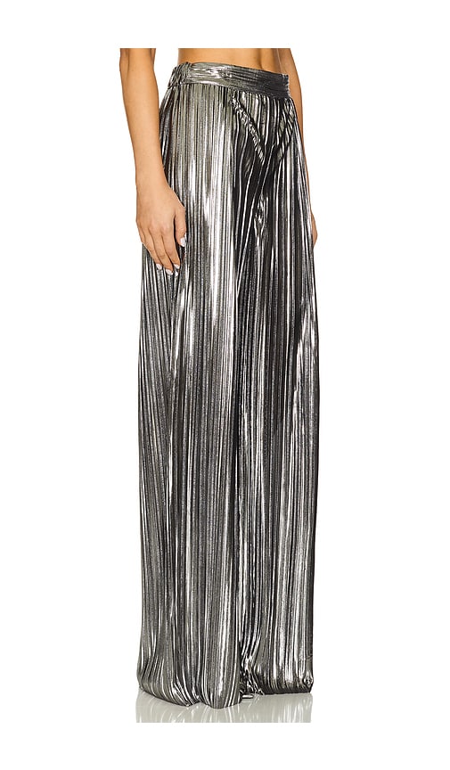 Sabina Musayev Adam Pants In Metallic Silver