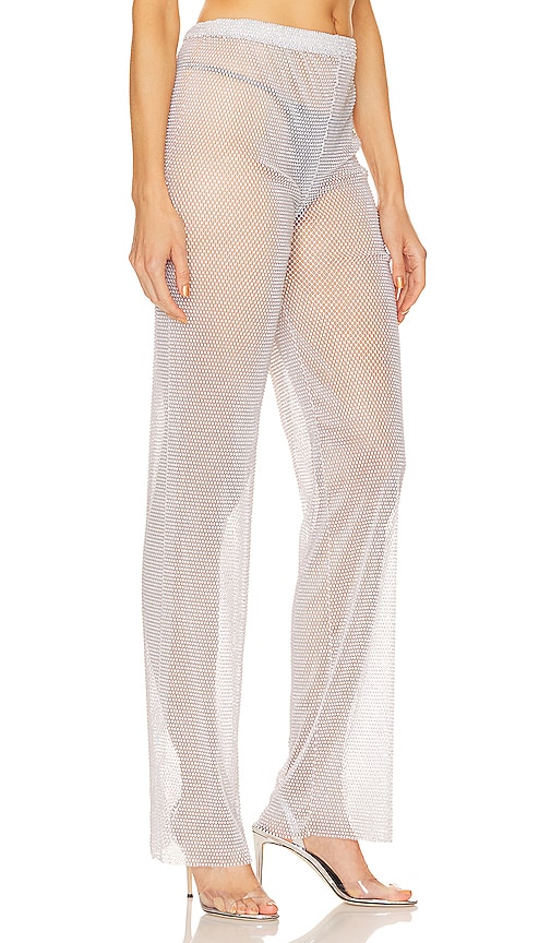 Shop Santa Brands Rhinestone Pant In White