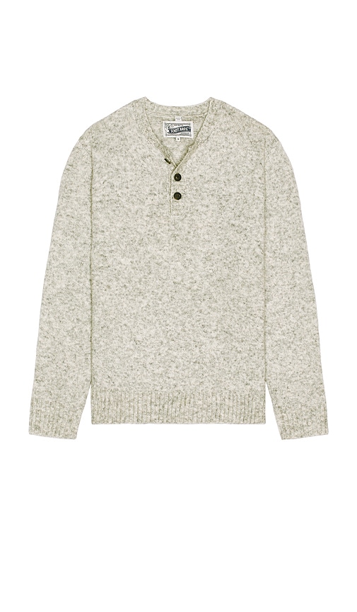  Schott Henley-shirt In Light Grey. Größe S. Also In M, L. 