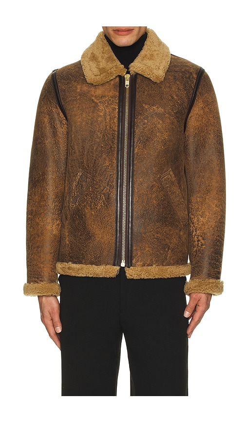 Schott Sheepskin Jacket