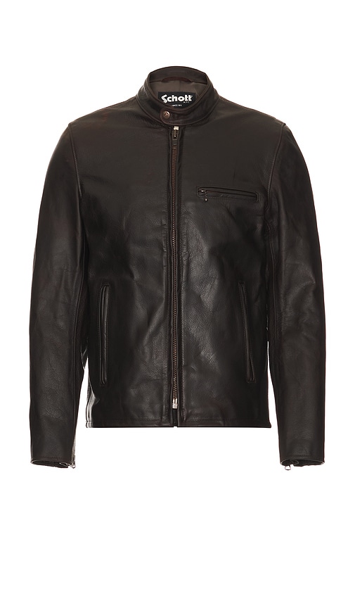  Schott Jacke In Brown. Größe S. Also In M. 