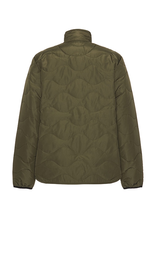 Shop Schott Military Down Jacket In 올리브