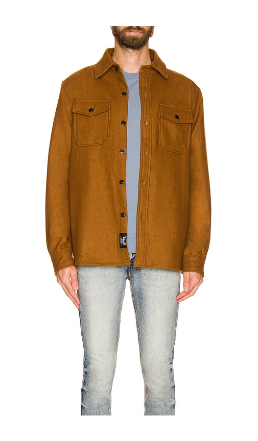  Schott Hemd Cpo In Brown. Größe S. Also In L. 