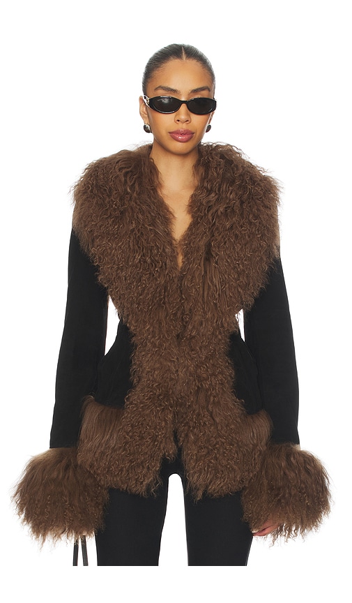 Susanna Chow Dorothy Suede Coat