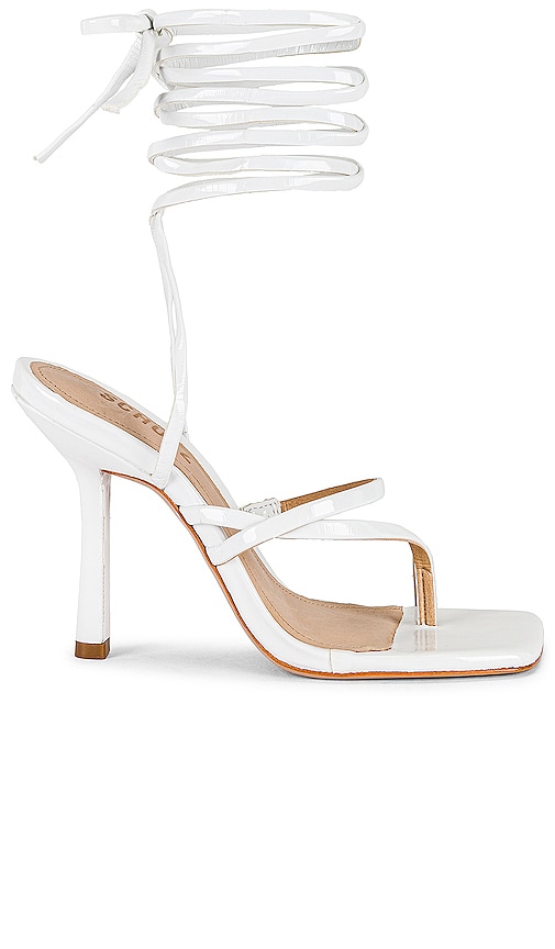 Schutz Lily Heel in White | REVOLVE