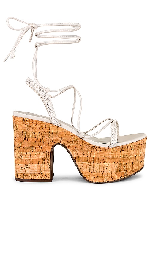 Schutz Maxima Cutout Platform in Pearl