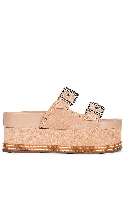 Schutz Pantolette Sirah In Tan