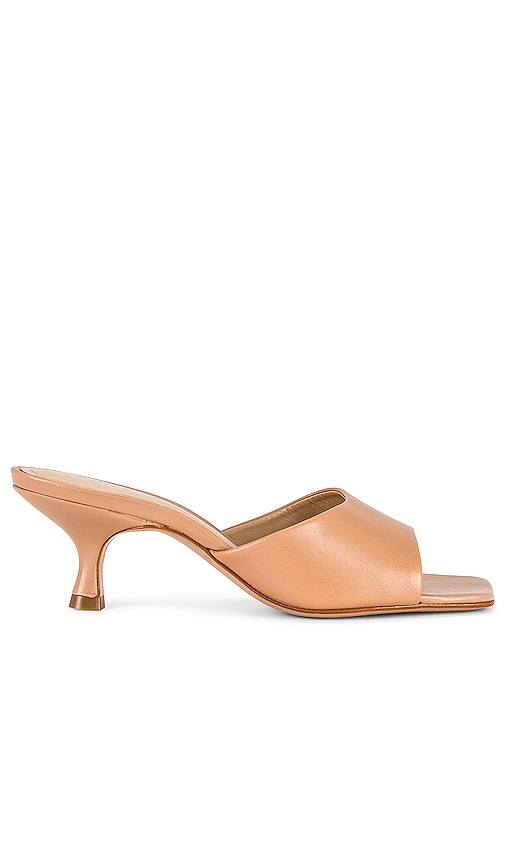 Schutz Dethalia Sandal in Honey Beige | REVOLVE