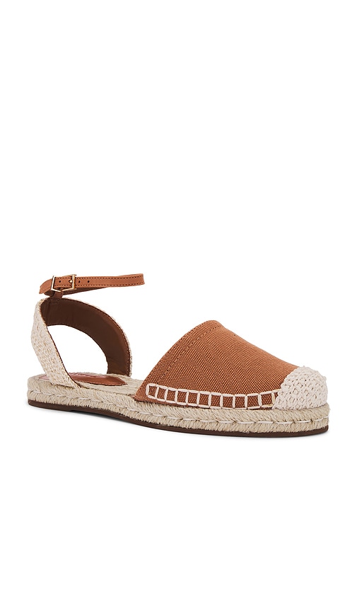 Shop Schutz Greeca Flat Espadrille In Miele