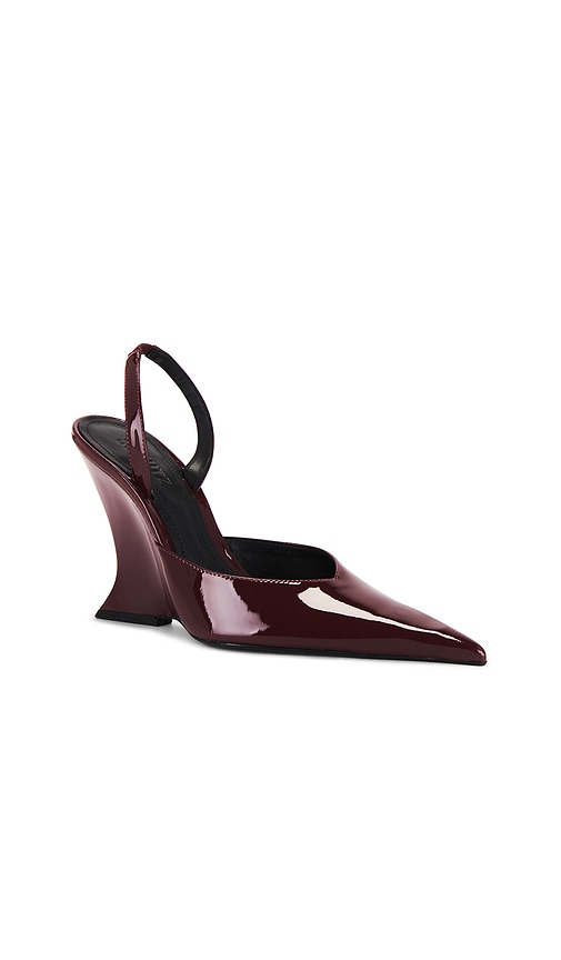 Shop Schutz Siena Pump In Wine